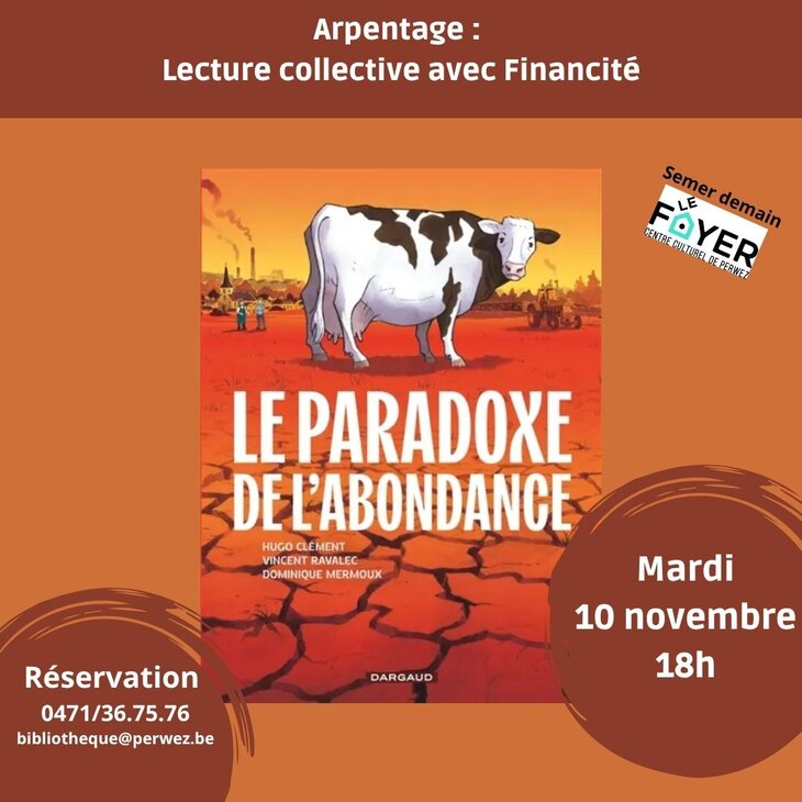 Conférences Arpentage : paradoxe l abondance  d Hugo Clément