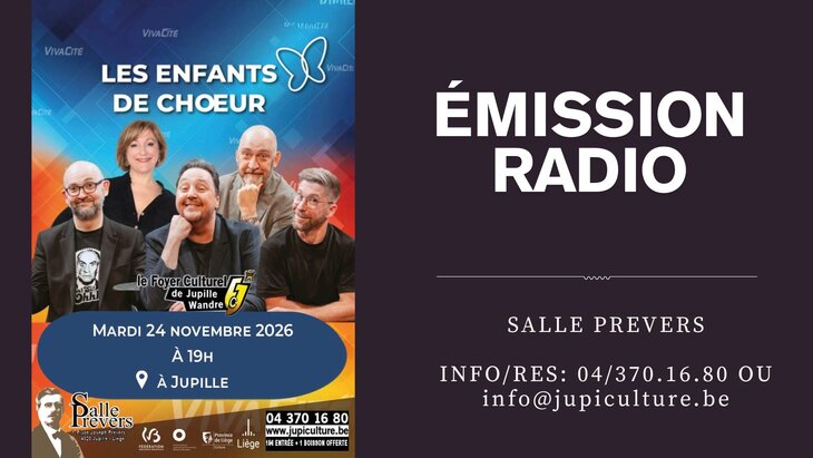 Spectacles Les enfants Choeur Emission radio
