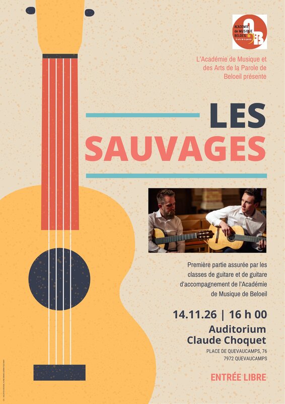 Concerts L Académie Musique Beloeil présente : Sauvages