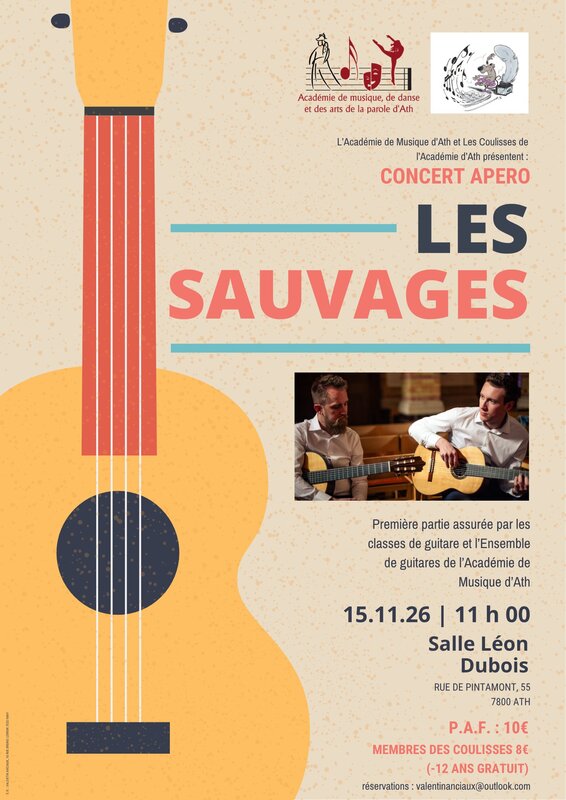 Concerts L Académie Musique d Ath présente : Sauvages