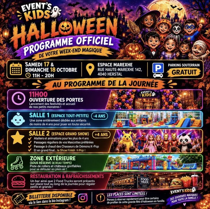 Loisirs Event’s Kids Halloween
