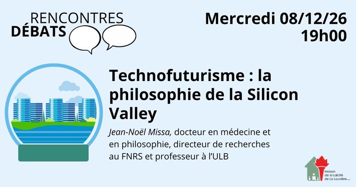 Conférences Rencontre-débat : Technofuturisme, philosophie la Silicon Valley