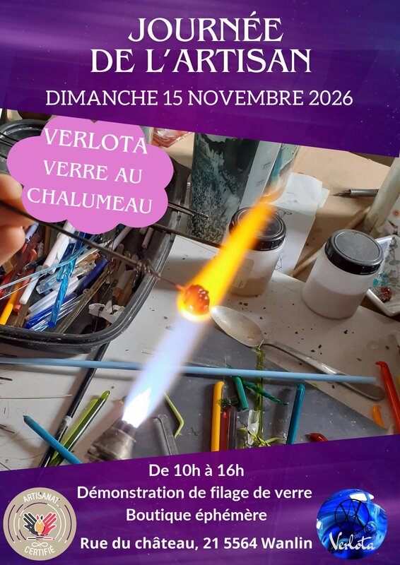 Loisirs Journée l artisan atelier verre