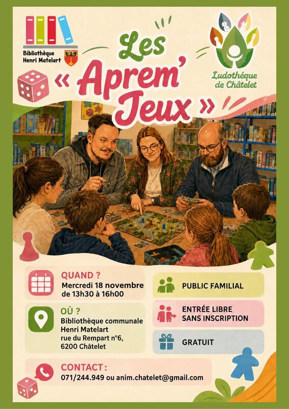 Loisirs Les  Aprem Jeux 