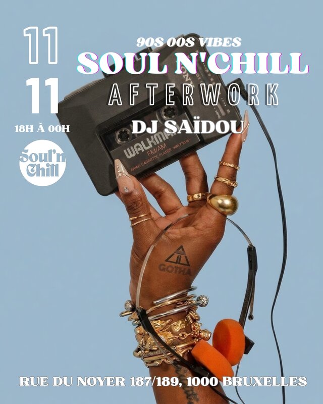 Soirées Soul n’Chill afterwork : last edition the year