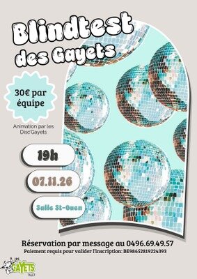 Soirées Blindtest Gayets