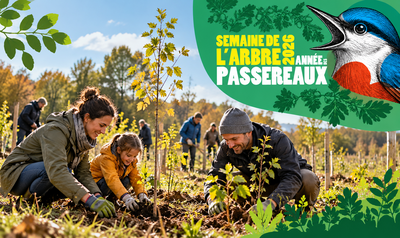Loisirs Semaine l arbre : plantation participative