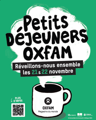 Loisirs Petits Déjeuners Oxfam - Réveillons-nous ensemble !