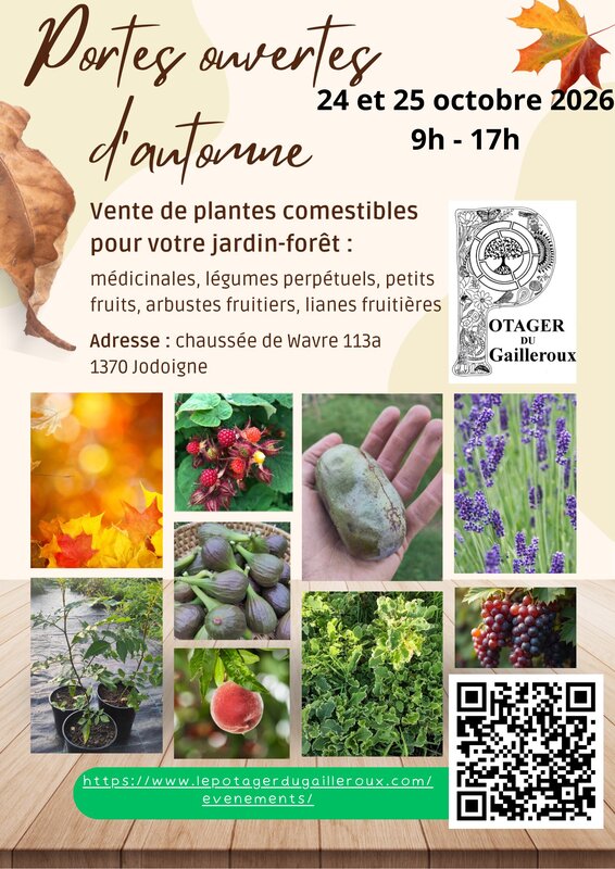 Loisirs Portes ouvertes d automne Potager Gailleroux, vente d arbres fruitiers