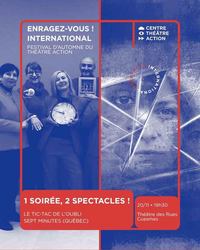 Spectacles Une soirée, deux spectacles - Théâtre Rues