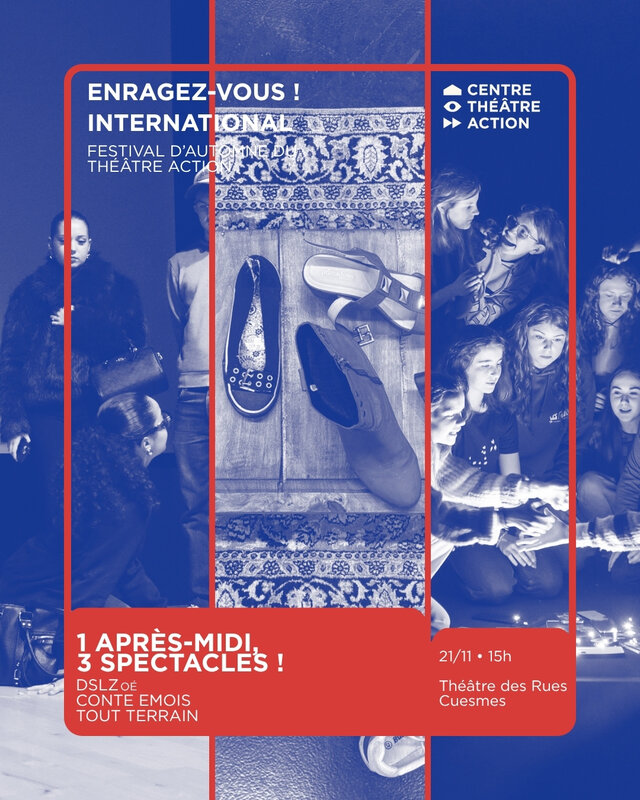 Spectacles Un après-midi, trois spectacles - Théâtre Rues