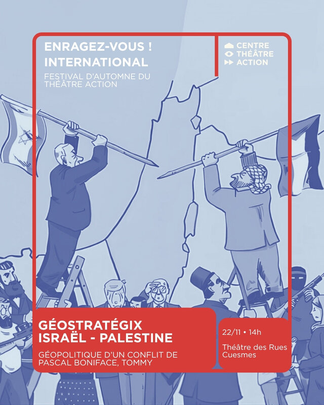 Conférences Atelier d arpentage Géostratégix Israël Palestine Bande Dessinée
