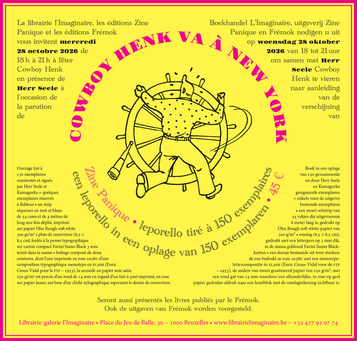 Conférences Rencontre autour Cowboy Henk présence Heer Seele