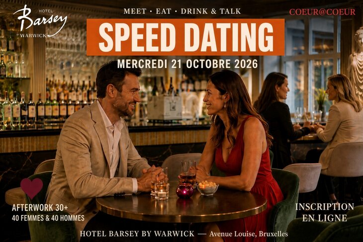 Loisirs Speed dating premium hommes 40 femmes)