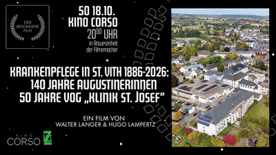 Spectacles Filmpremiere: Krankenpflege St. Vith 1886–2026