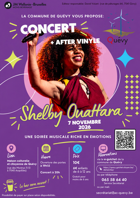 Concerts Concert Shelby Ouattara & After Vinyle