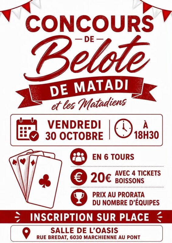 Loisirs Concours belote