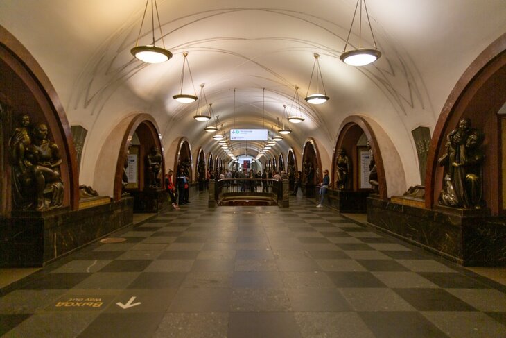 Conférences Le métro Moscou, réseau vicinal Russie