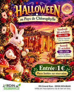 Soirées Halloween Jardin Chlorophylle