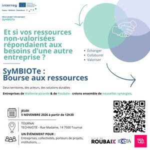 Loisirs Bourse ressources & Visite TechHall - si déchets devenaient ressources d