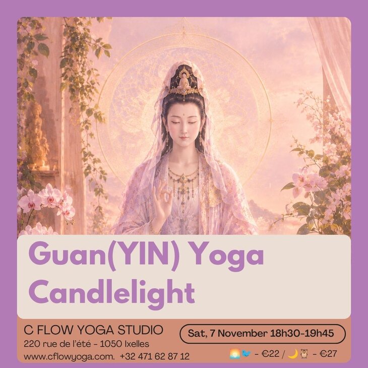 Stages,cours Guanyin la lueur bougies Fr/Eng