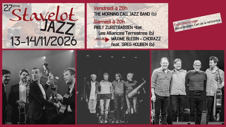 Concerts 27ème Stavelot Jazz (jour :