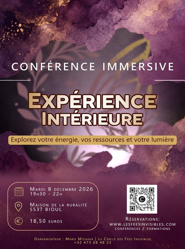 Conférences Conférence Immersive - Expérience intérieure