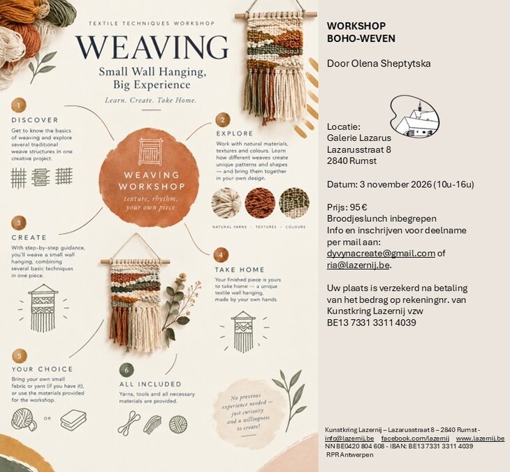 Boho weven