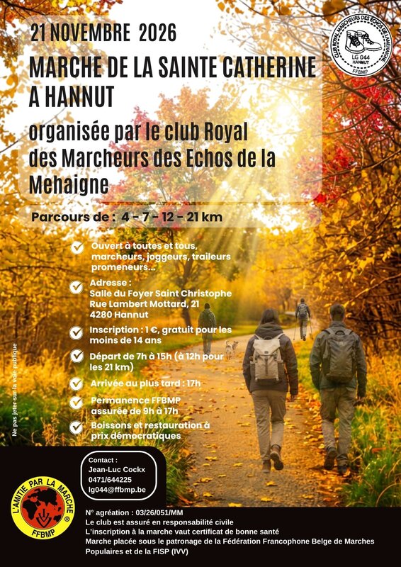 Loisirs Marche (Marche la Sainte-Catherine)