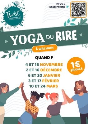 Stages,cours Yoga rire