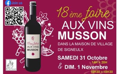 Loisirs 18ème édition la foire vins