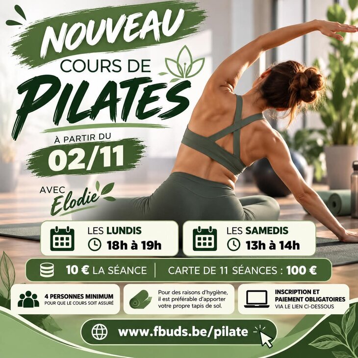 Stages,cours Cours Pilates