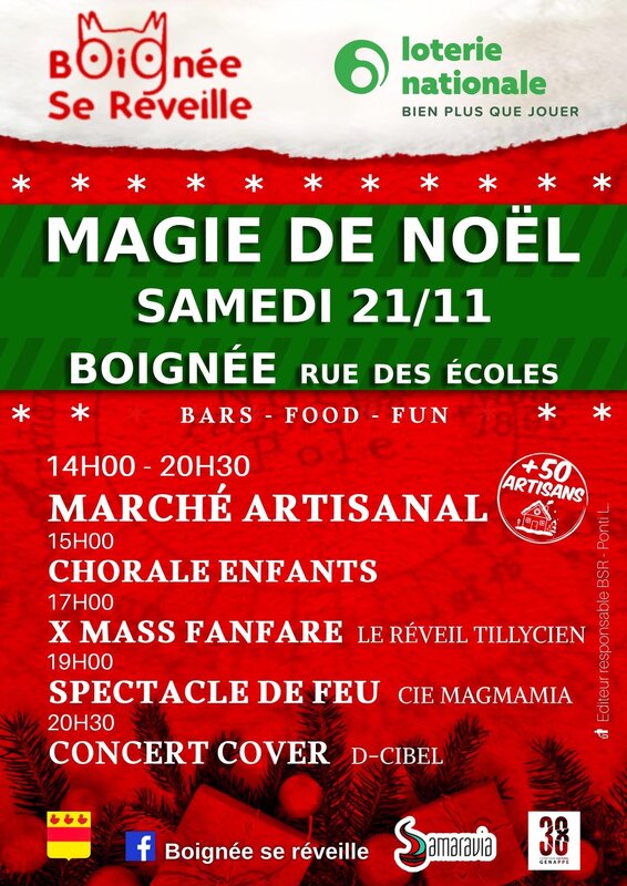 Marchés de Noël La Magie Noël Boignée