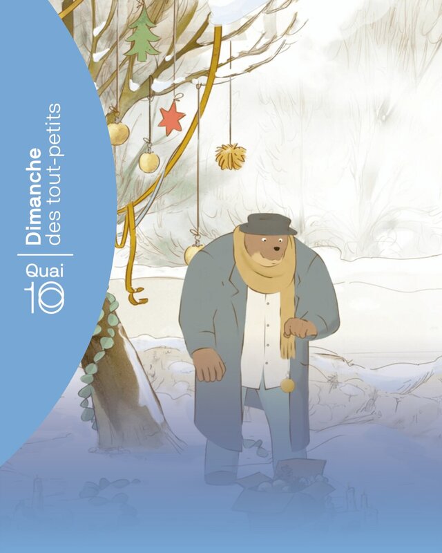 Spectacles Dimanche tout-petits - Noël d Ernest Célestine
