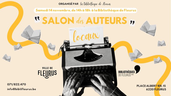 Conférences Salon auteurs locaux