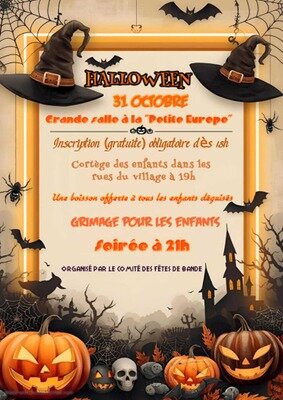 Loisirs Halloween Bande