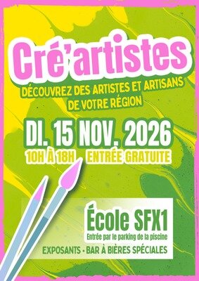 Loisirs Marché Cré Artistes