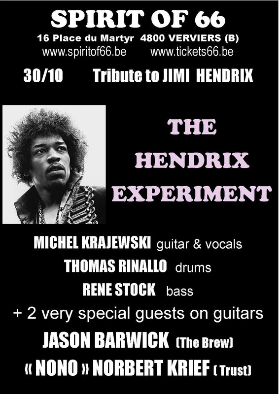 Concerts The Hendrix Experiment (Live)