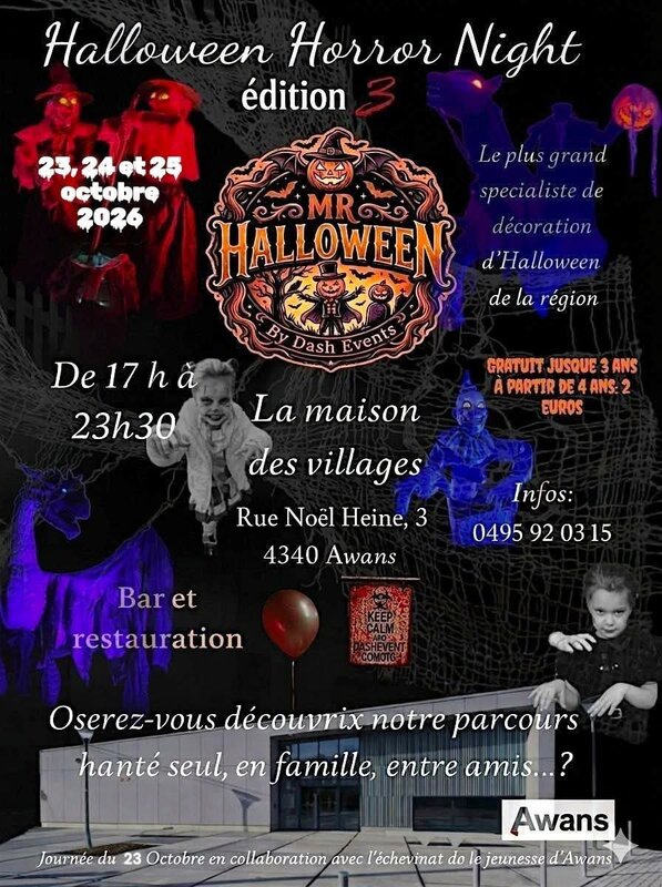 Soirées Halloween Horror Night - Édition 3