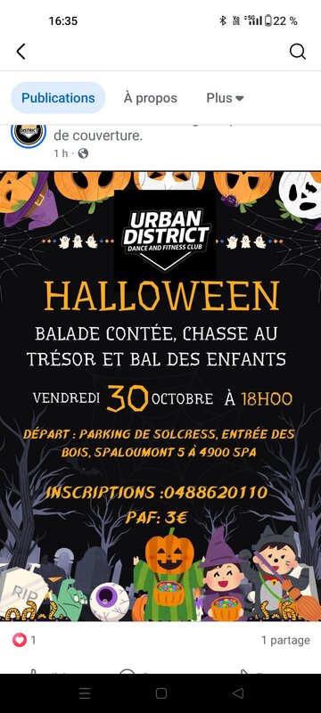 Loisirs Halloween : balade, contée, chasse trésor, des enfants
