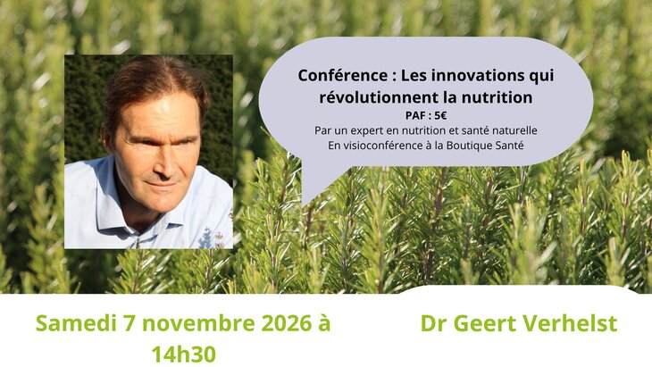 Conférences Les innovations révolutionnent nutrition