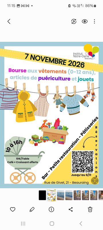 Loisirs Bourse jouets, vêtements arricles puériculture