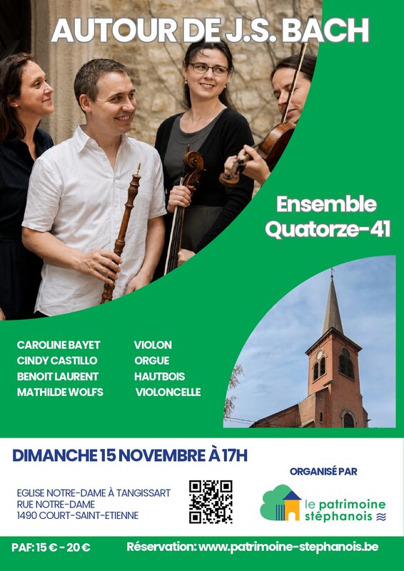 Concerts Concert baroque  Autour J.S. Bach 