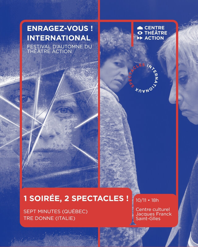 Spectacles Une soirée, deux spectacles - Centre Culturel jacques Franck
