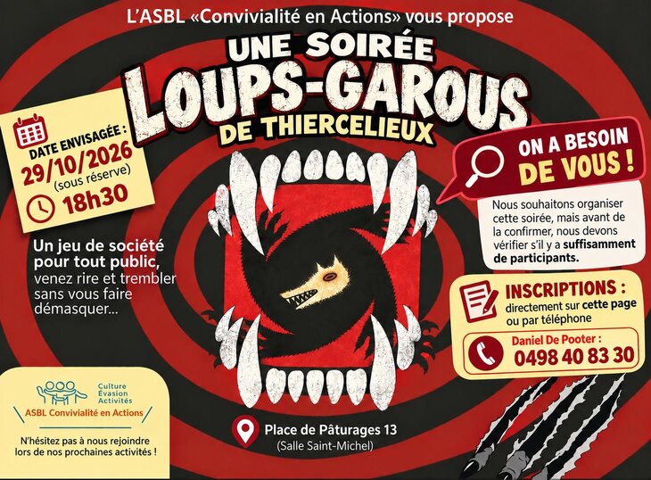 Loisirs Soirée Loups-Garous (jeux société)