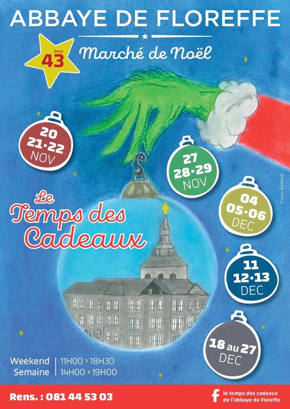 Marchés de Noël Le ème Temps Cadeaux l Abbaye