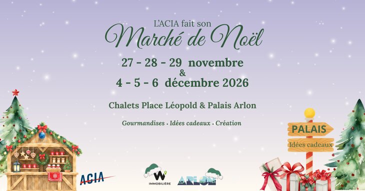 Marchés de Noël L ACIA fait Marché Noël