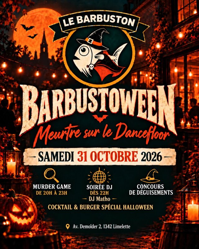 Soirées Barbustoween - Meurtre le Dancefloor