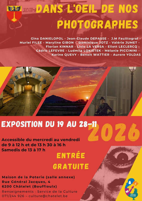 Expositions Dans l’œil nos photographes : Châtelet, patrimoine dans tous éclats