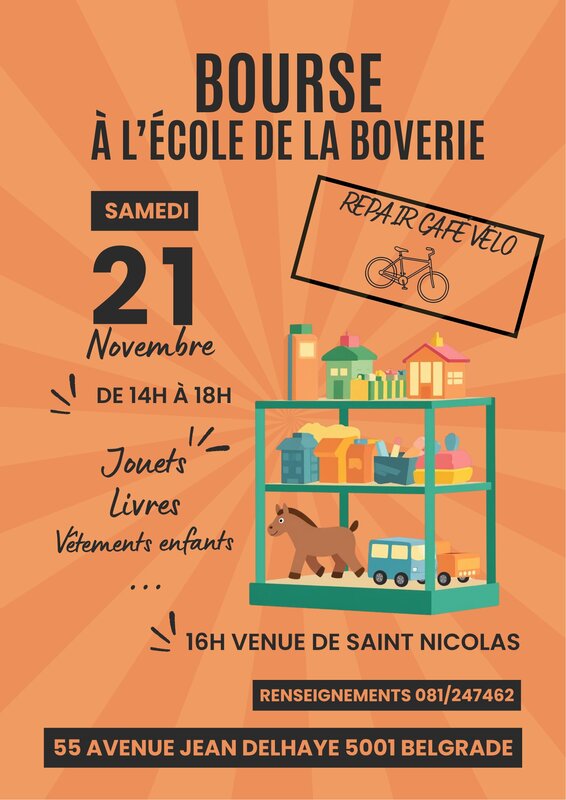Loisirs Bourse: vêtements enfants jouets